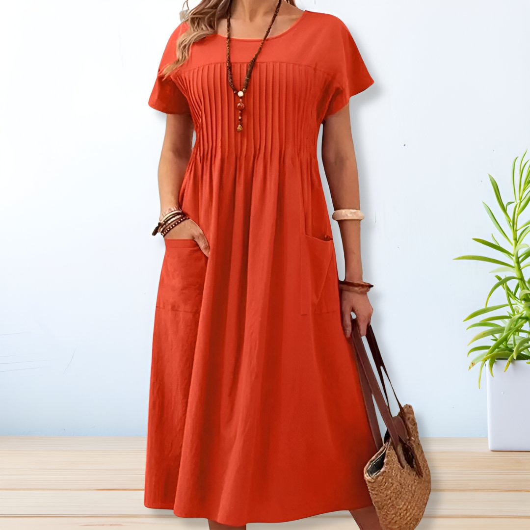 JESSICA - VESTIDO DE AJUSTE RELAJADO