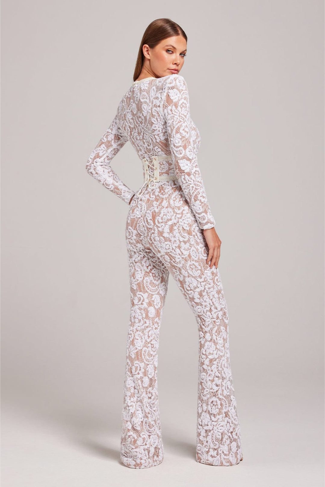 TAYA - MONO CORSET DE ENCAJE