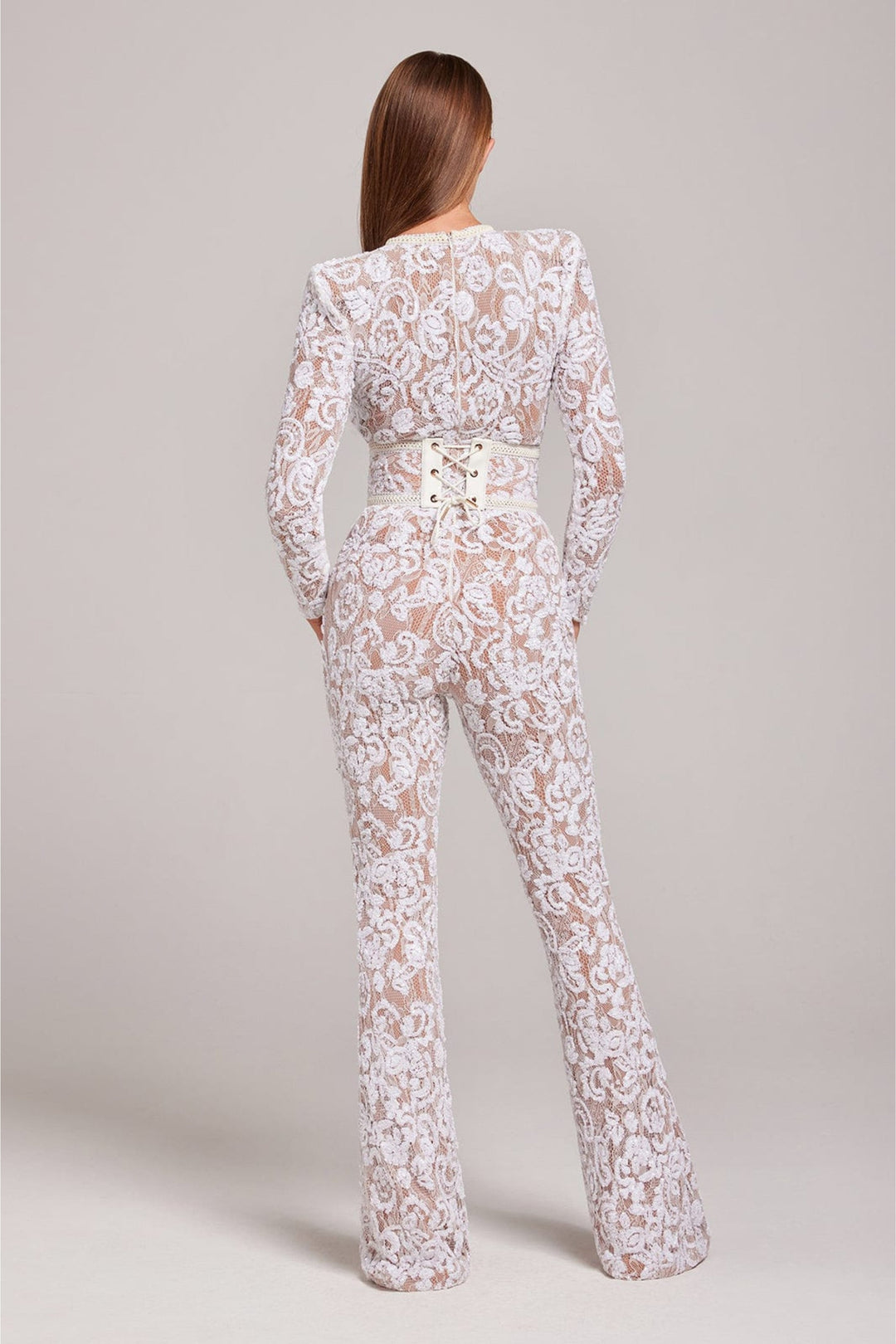 TAYA - MONO CORSET DE ENCAJE