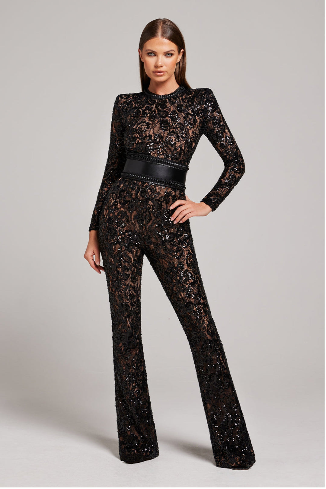TAYA - MONO CORSET DE ENCAJE