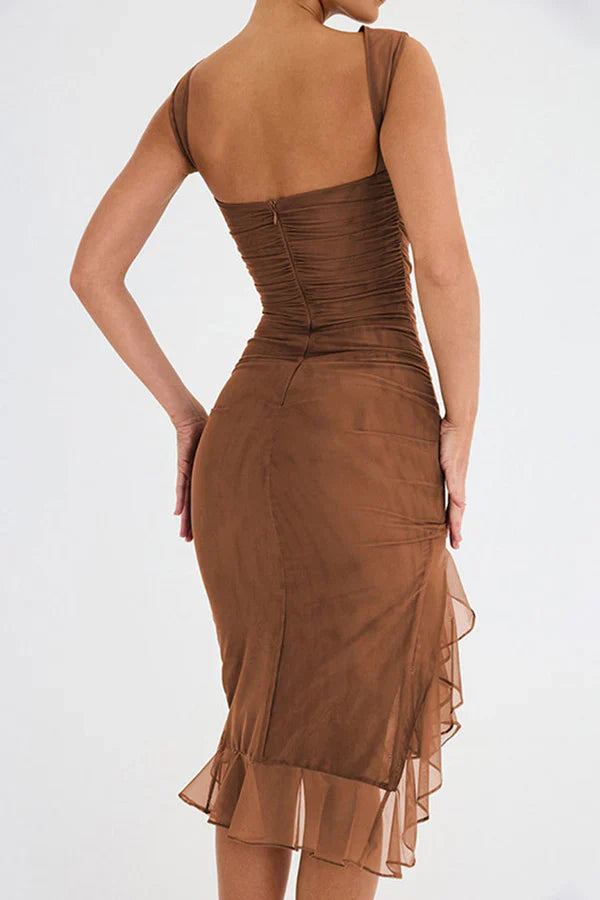 DAYANARA - VESTIDO MINI ATREVIDO Y ENCANTADOR