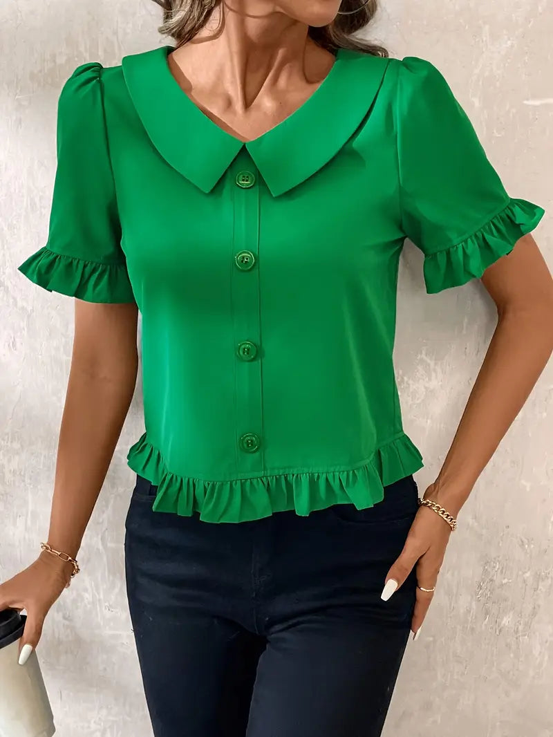 CRISTIANA - BLUSA DIARIA SOFISTICADA