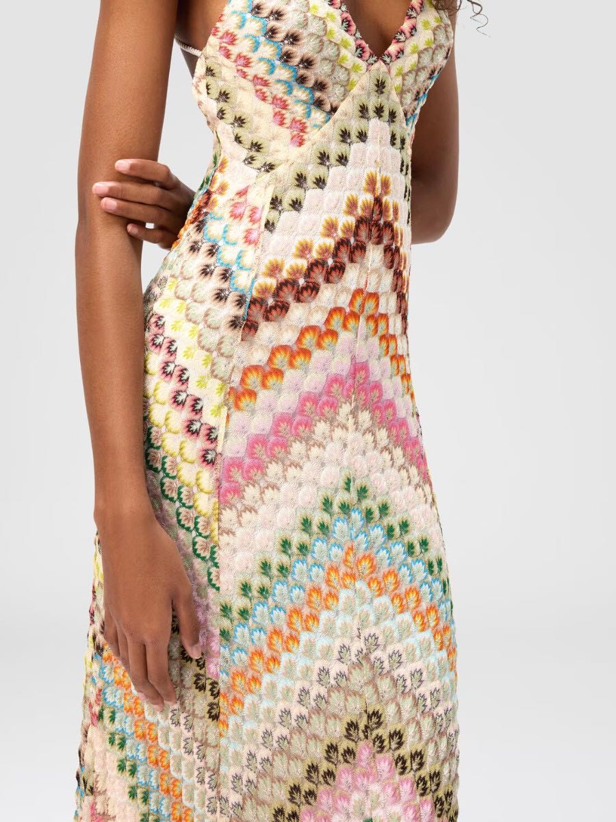 HADLEY - VESTIDO DE CROCHET DE PUNTO ABIERTO