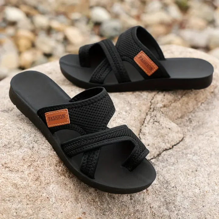 TRISTIN - SANDALIAS ELEGANTES DE MALLA
