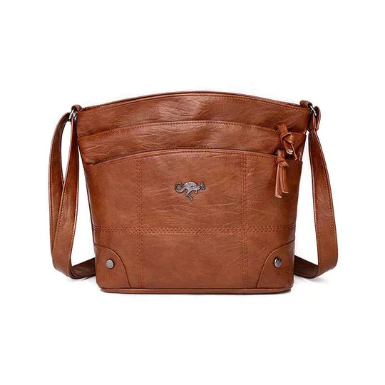 BEVERLY - BOLSA DE CUERO DE DISEÑO SIGNATURE