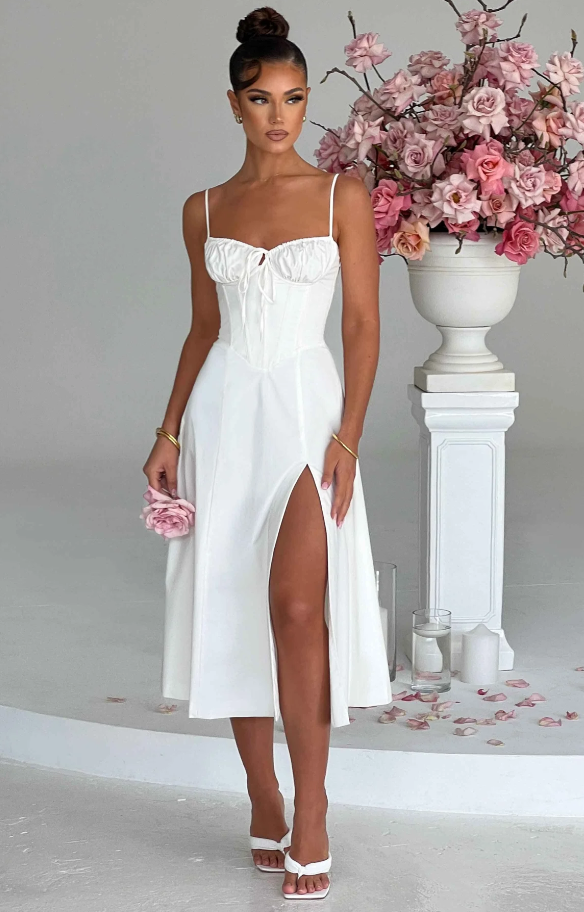 DEVIAN - VESTIDO MAXI ELEGANTE Y SIN ESFUERZO