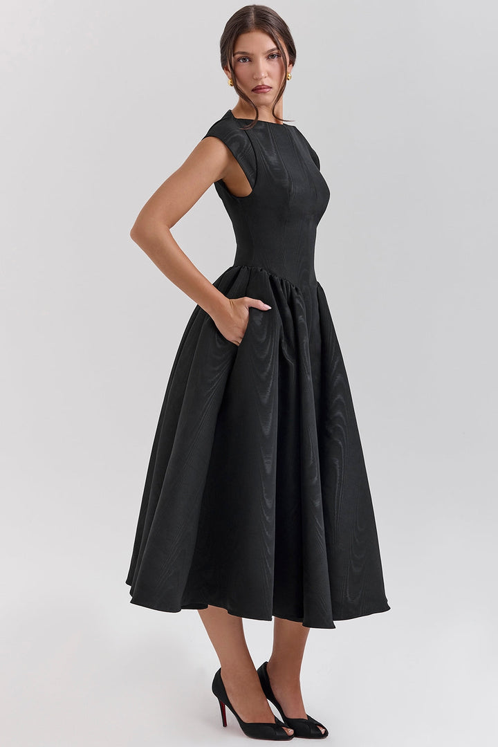 FRANCHESCA - VESTIDO GLAMOROSO SIN ESPALDA