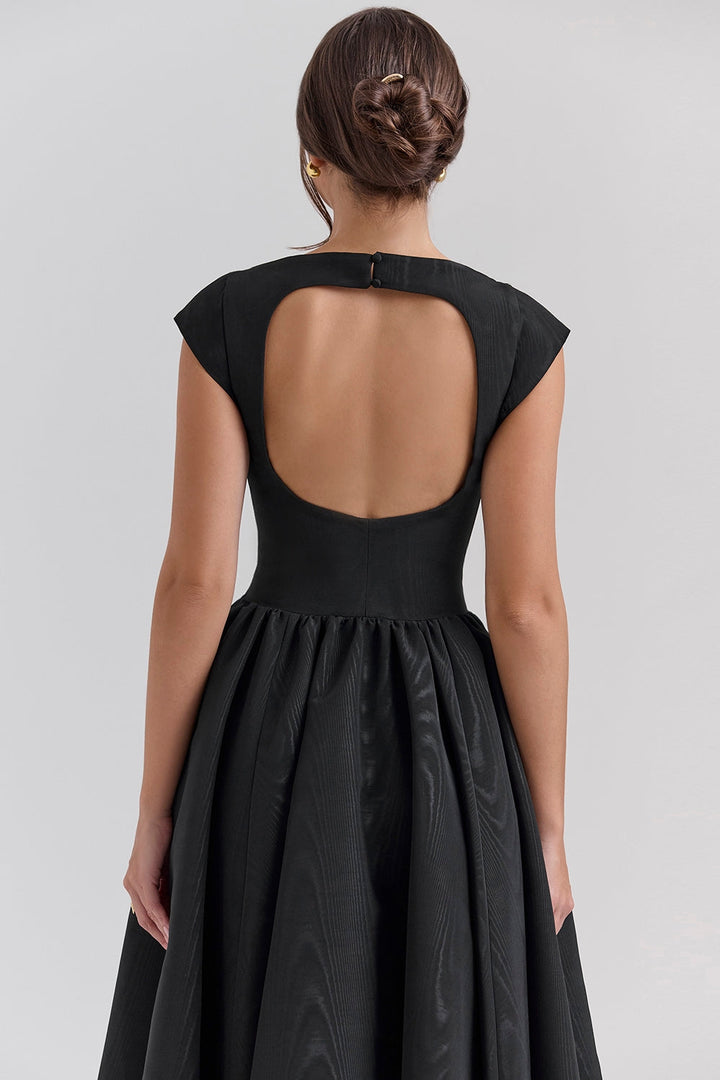 FRANCHESCA - VESTIDO GLAMOROSO SIN ESPALDA