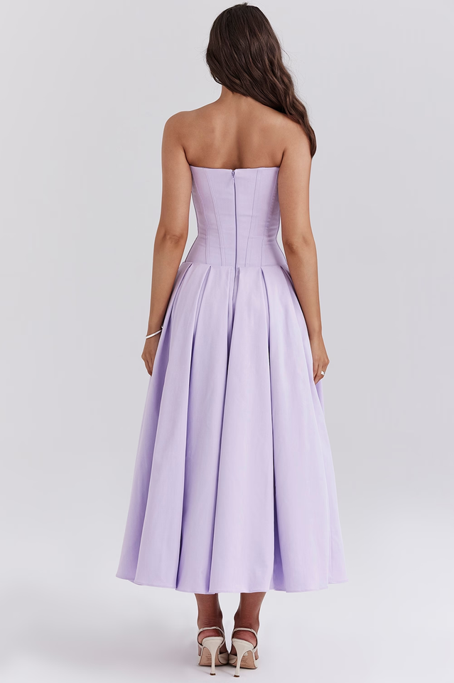 BETHY - VESTIDO DE FIESTA NEGRO CLÁSICO