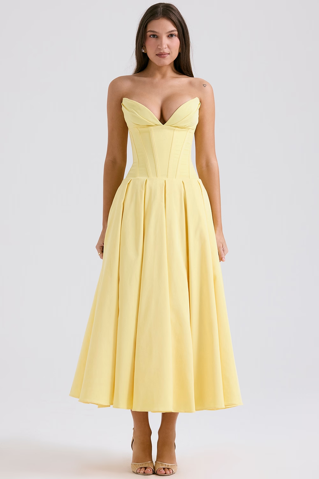 BETHY - VESTIDO DE FIESTA NEGRO CLÁSICO