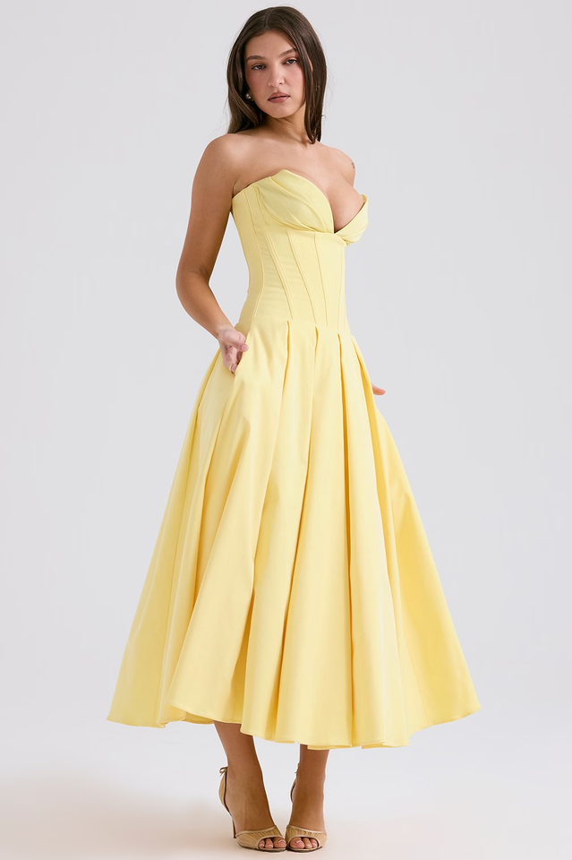 BETHY - VESTIDO DE FIESTA NEGRO CLÁSICO