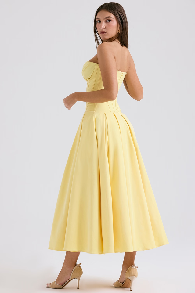 BETHY - VESTIDO DE FIESTA NEGRO CLÁSICO