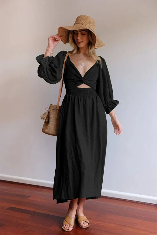 EVERLEIGH - VESTIDO ELEGANTE DE FAROL