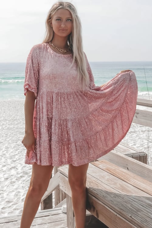 Luminette - Vestido Mini Brillante