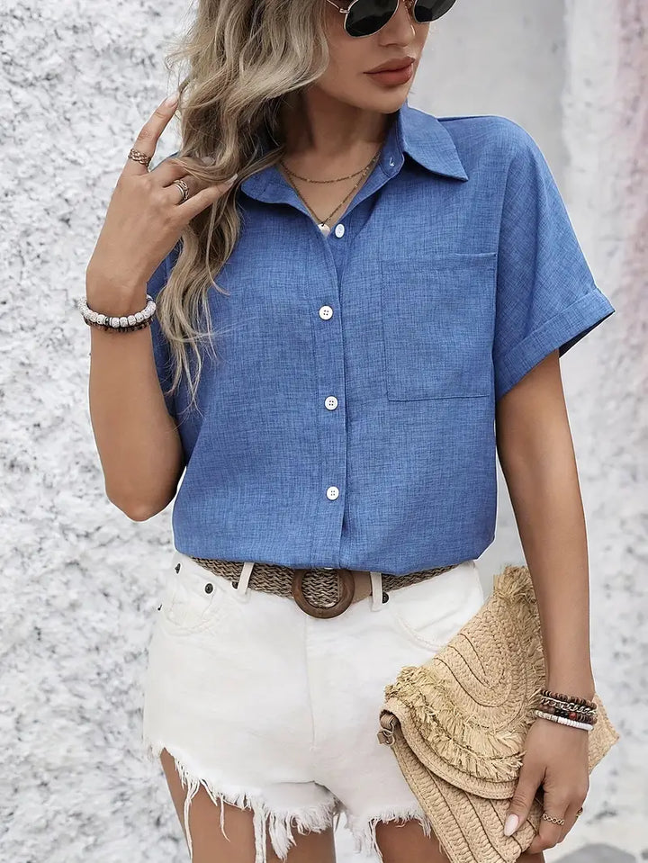 ARMATEESA - CAMISA UTILITARIA DE MANGA CORTA PULIDA