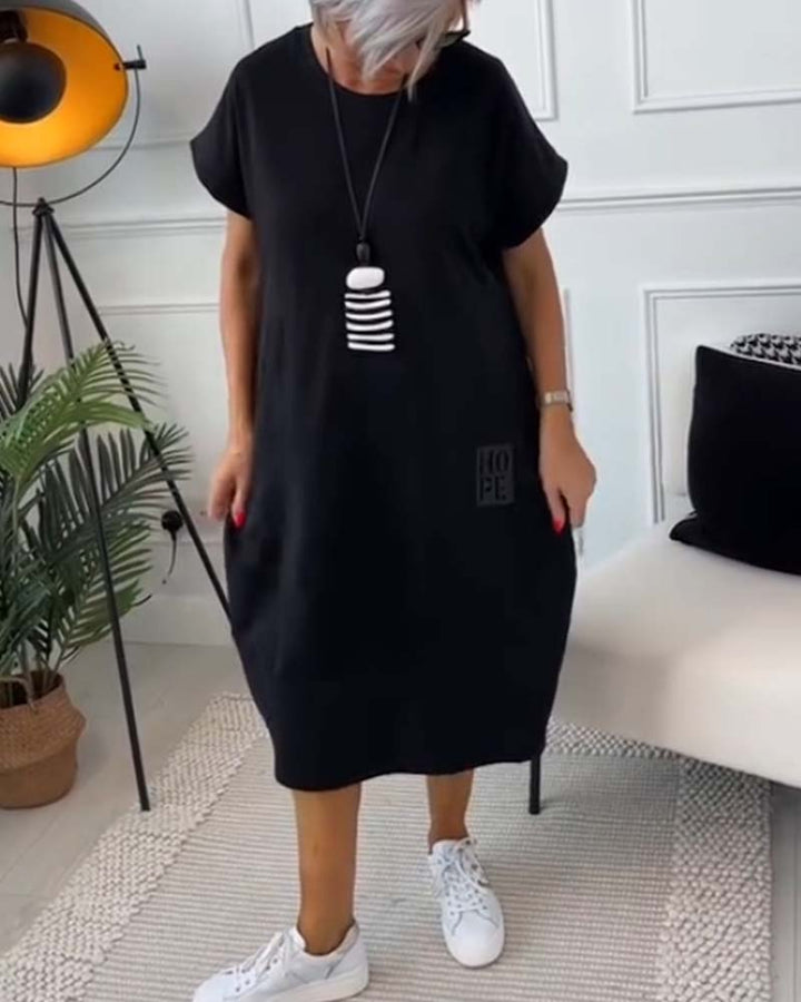 Iris™ - Vestido elegante de manga corta