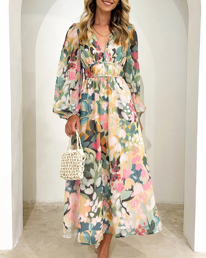 Lot | Vestido Floral Elegante