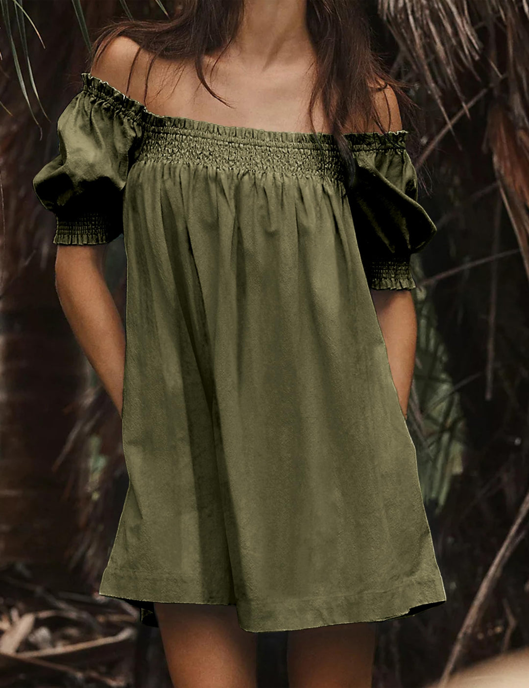 HAVILA - VESTIDO MINI ESENCIAL DE VERANO