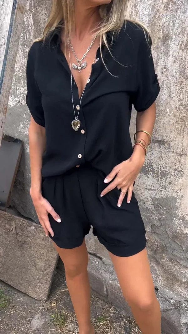 FREDA - CONJUNTO DE LINO AIREADO
