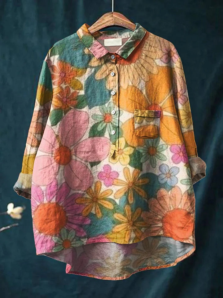 Faye | Camisa con Estampado Floral