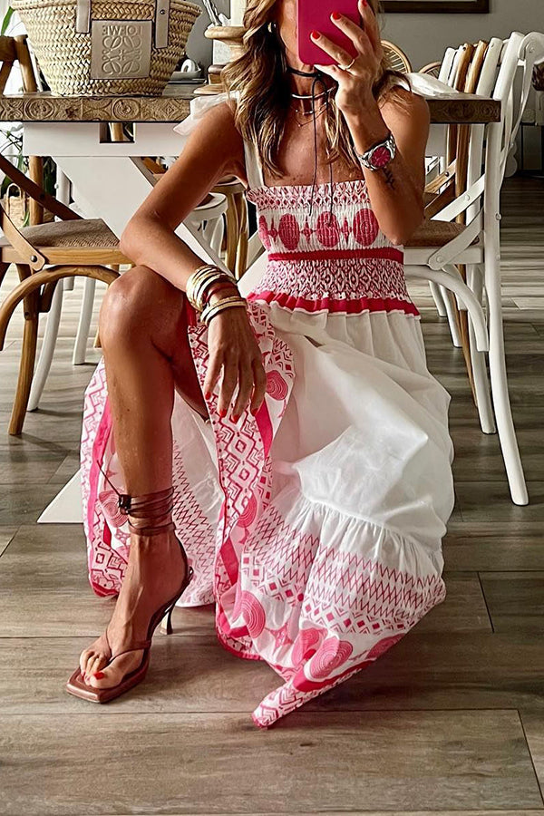 Farah - Vestido Maxi Bohemio de Verano