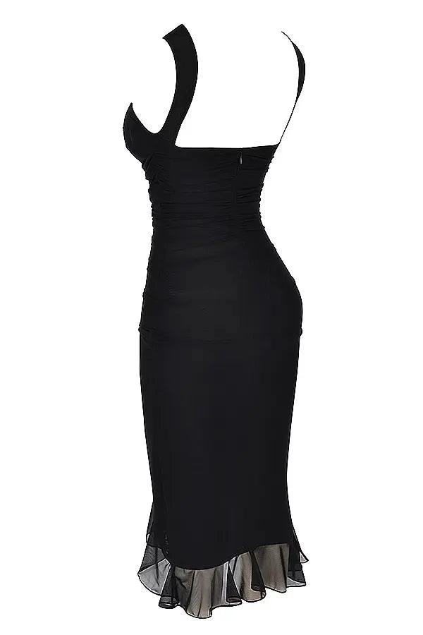 DAYANARA - VESTIDO MINI ATREVIDO Y ENCANTADOR
