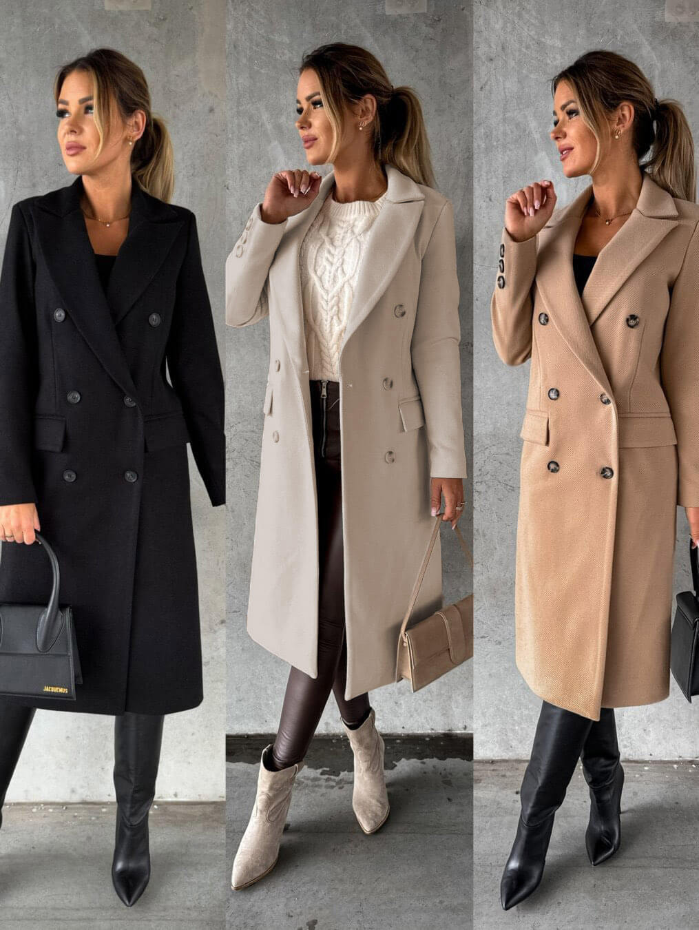 SANDRA - ABRIGO REVERSIBLE DE INVIERNO