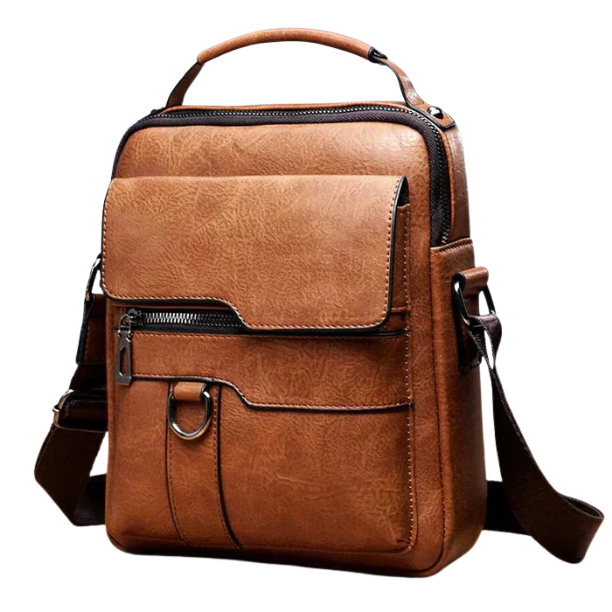 IDA - BOLSO DE CUERO DE LUJO CRUZADO
