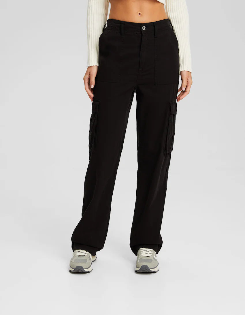 JUNIPER - PANTALONES CARGO FLEX RECTOS