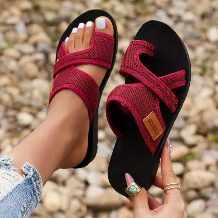 TRISTIN - SANDALIAS ELEGANTES DE MALLA
