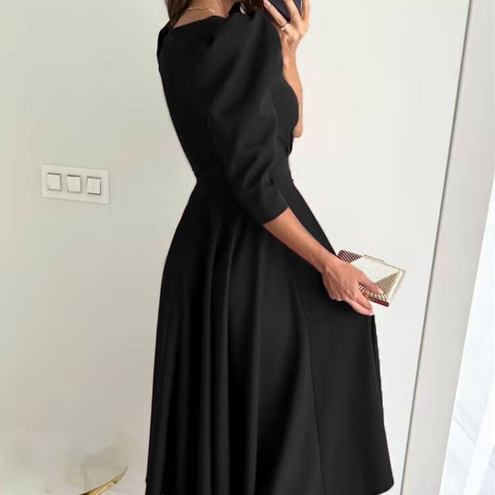 GOLA - VESTIDO MIDI QUE AFINA LA CINTURA