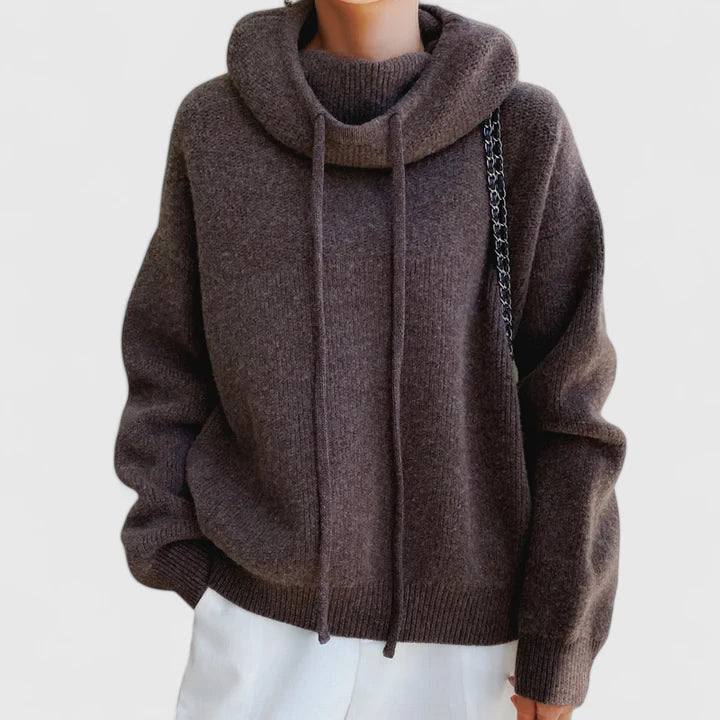 Marie | Sudadera con Capucha de Punto Acogedora
