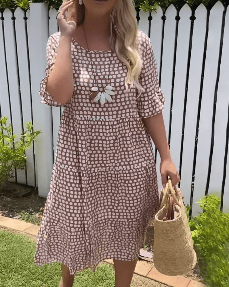 LEANA - ÍCONO DE ESTILO DE LARGO MEDIO