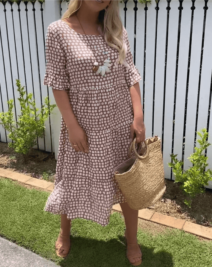 LEANA - ÍCONO DE ESTILO DE LARGO MEDIO