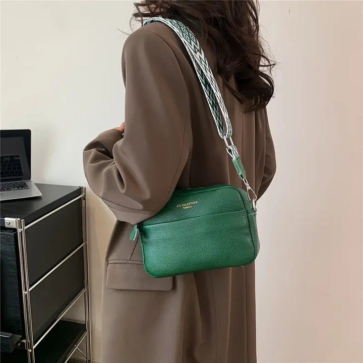 MOLLY - BOLSO BANDOLERA DE CUERO CLÁSICO