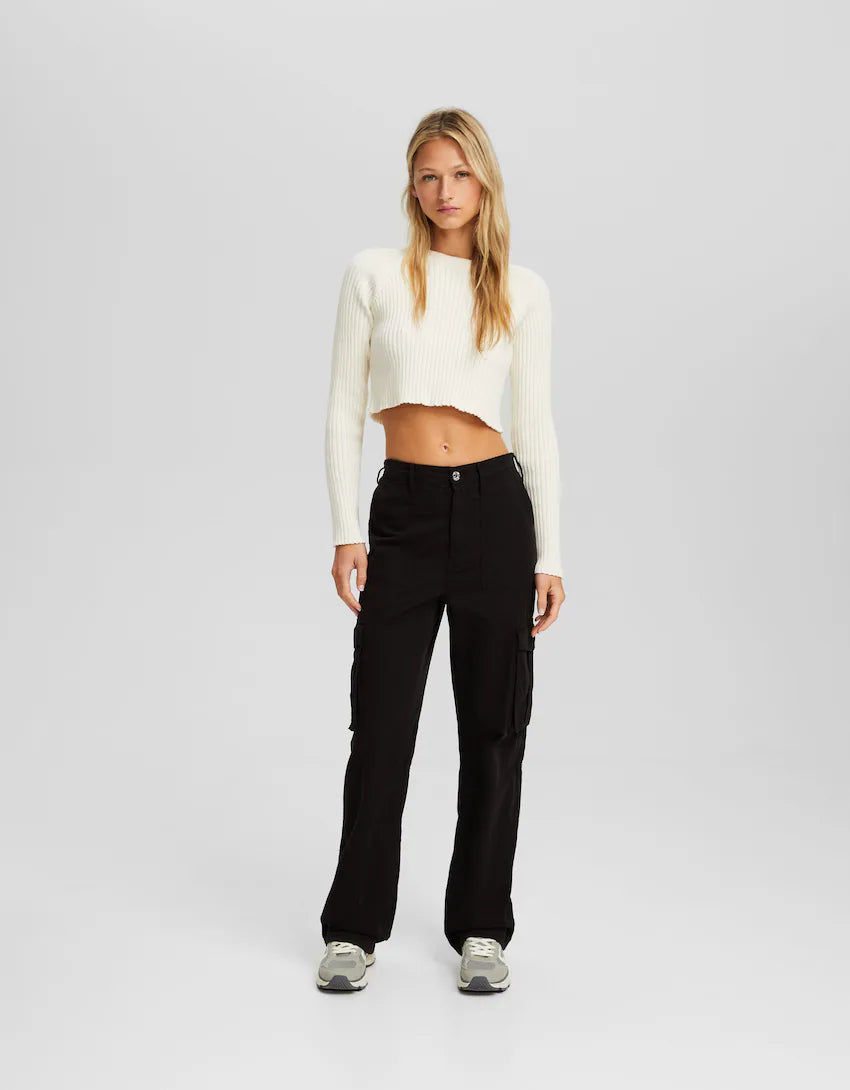 JUNIPER - PANTALONES CARGO FLEX RECTOS