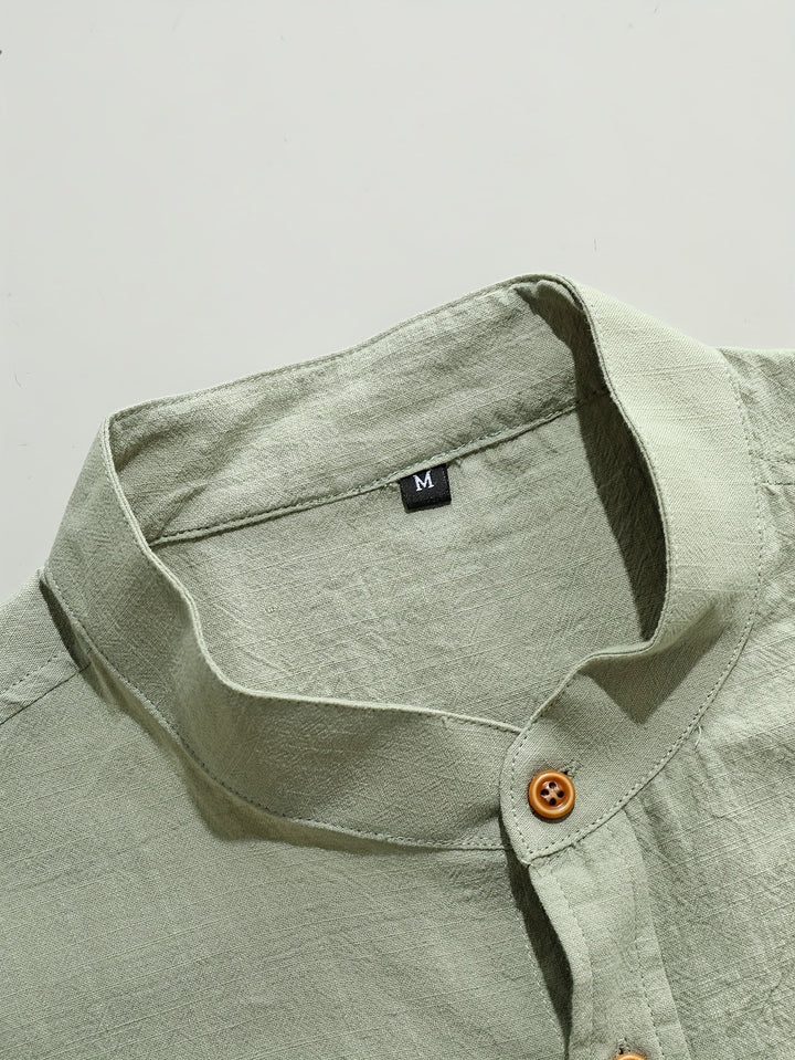 MARCO - CAMISA CLÁSICA DE ALGODÓN CON BOLSILLO