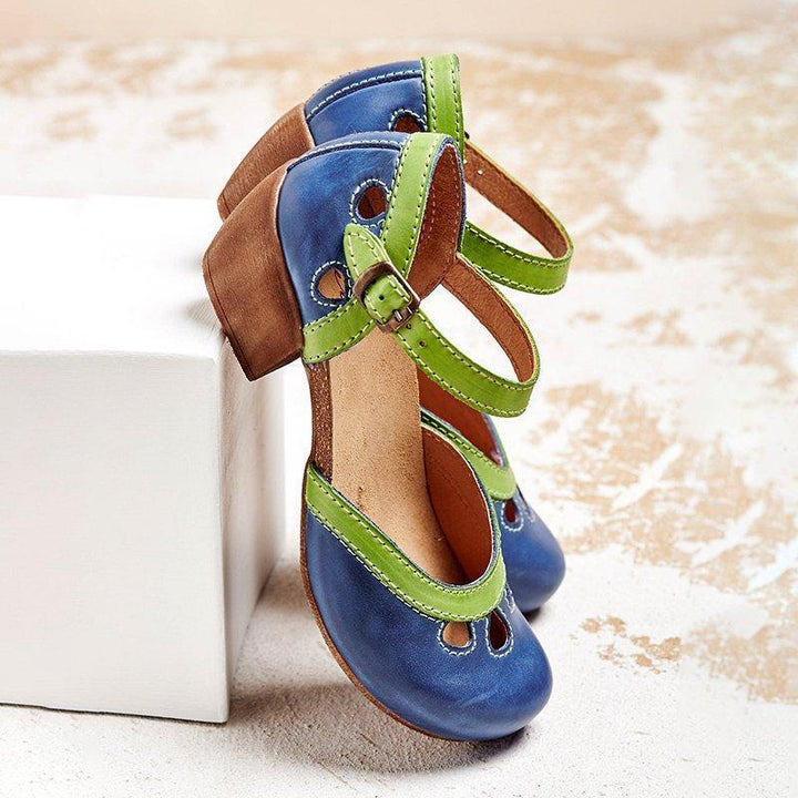 ALICE - Sandalias ortopédicas con tacones bajos