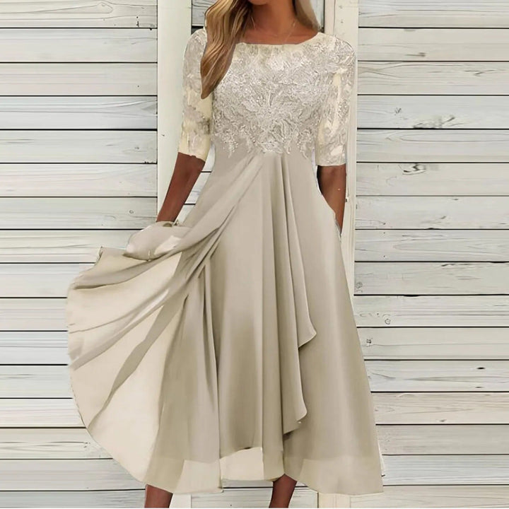 ZIA - VESTIDO DE ENCAJE DELICADO
