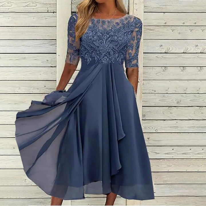 ZIA - VESTIDO DE ENCAJE DELICADO