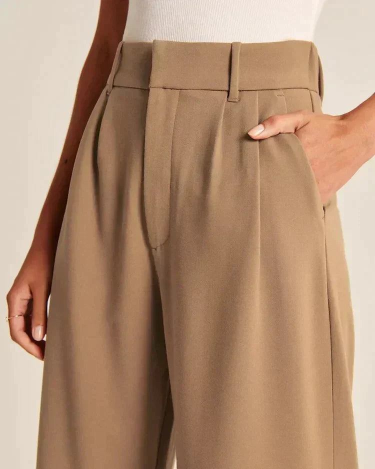 JOSEPHINE - PANTALONES DE PIERNA ANCHA