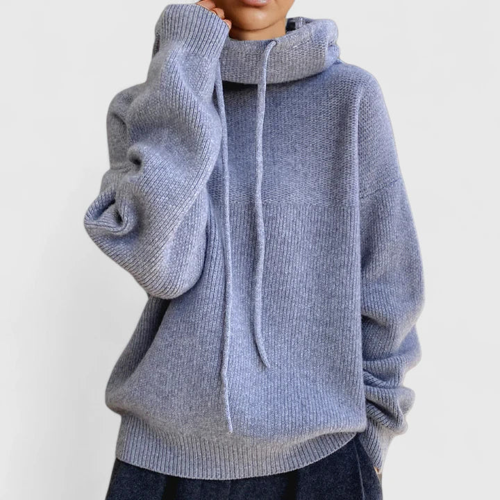 Marie | Sudadera con Capucha de Punto Acogedora