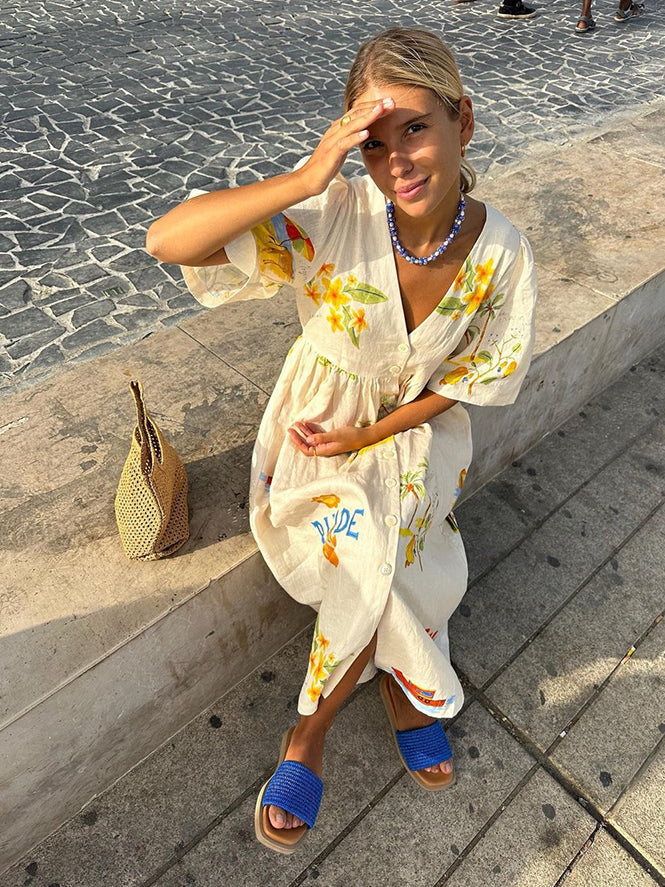 RHODE - VESTIDO ELEGANTE Y CON ESTILO