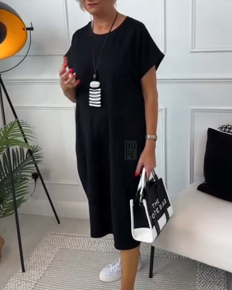 Iris™ - Vestido elegante de manga corta