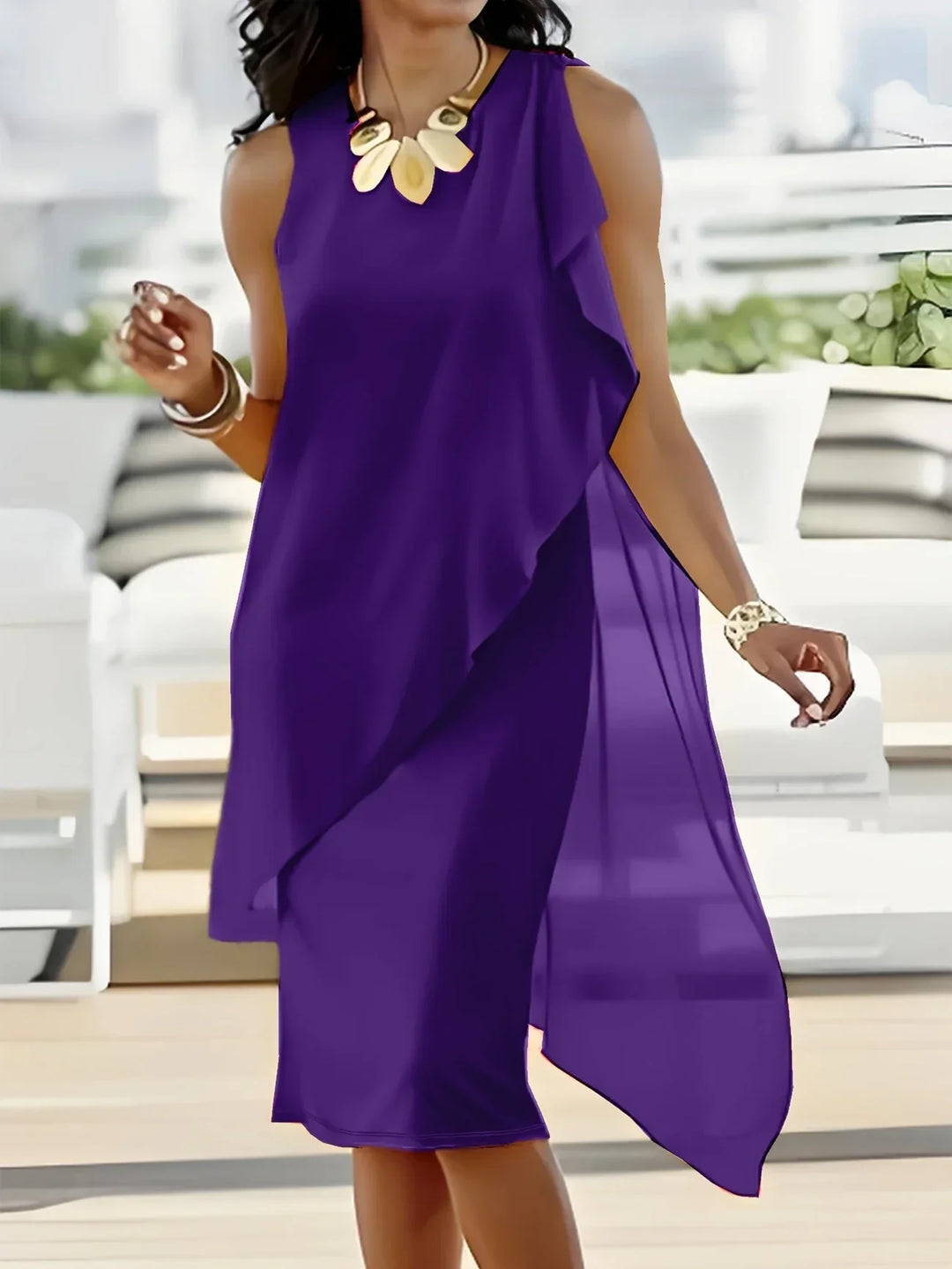 MURRAY - VESTIDO MIDI DE ELEGANCIA MODERNA