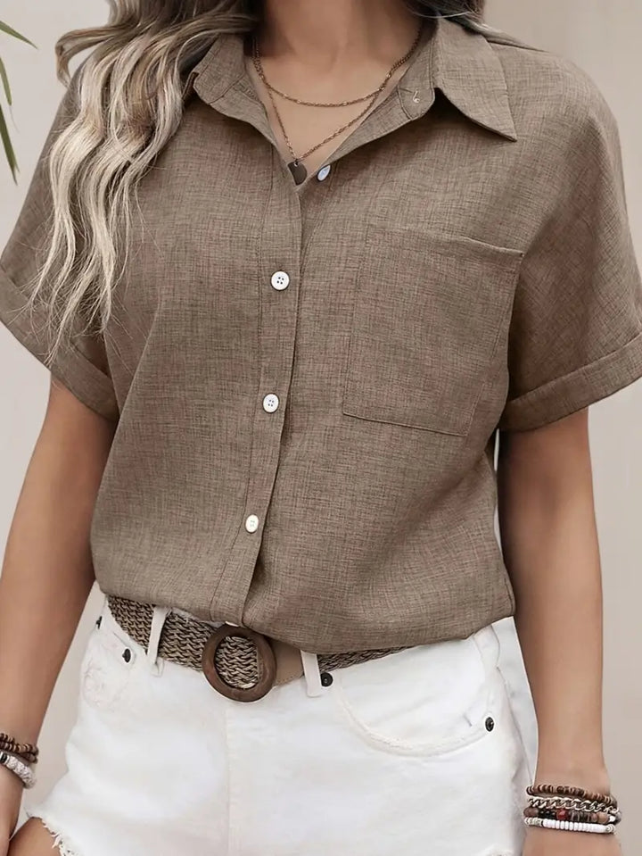 ARMATEESA - CAMISA UTILITARIA DE MANGA CORTA PULIDA