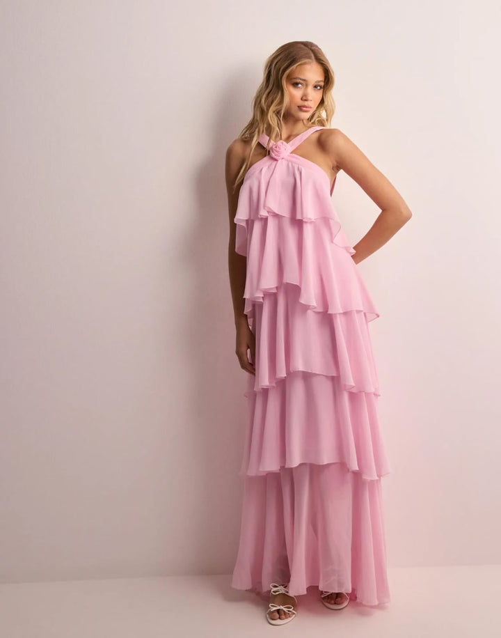 CHURNY - VESTIDO MAXI CÓMODO Y A LA MODA