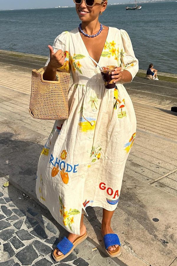 RHODE - VESTIDO ELEGANTE Y CON ESTILO