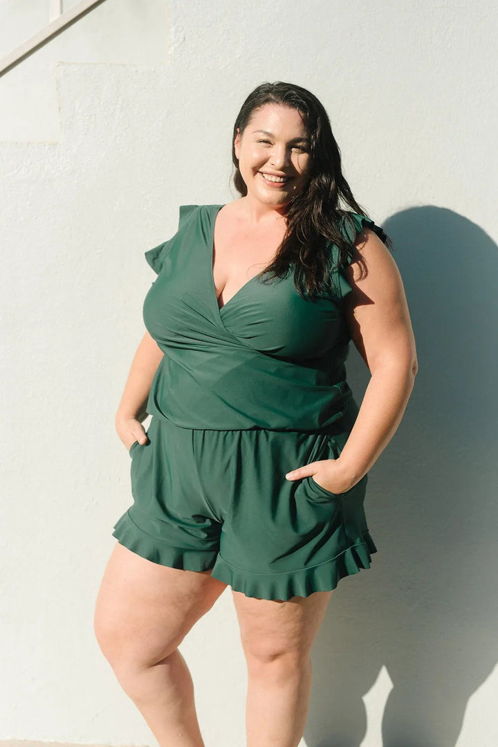 LAUREN - TRAJE DE BAÑO ENTERO CON SOPORTE DE SOSTÉN