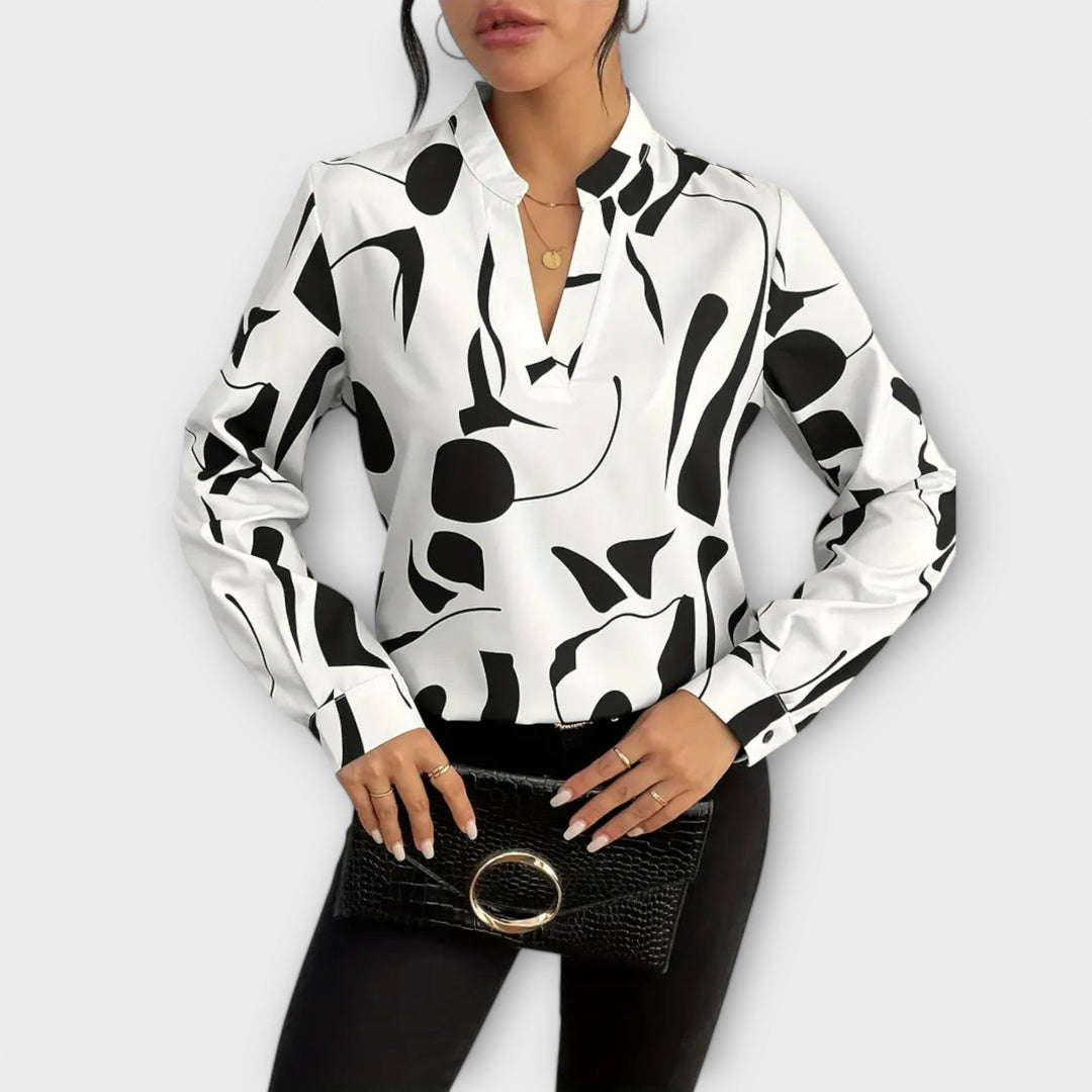 ADDISON – BLUSA DE DISEÑO SOFISTICADO